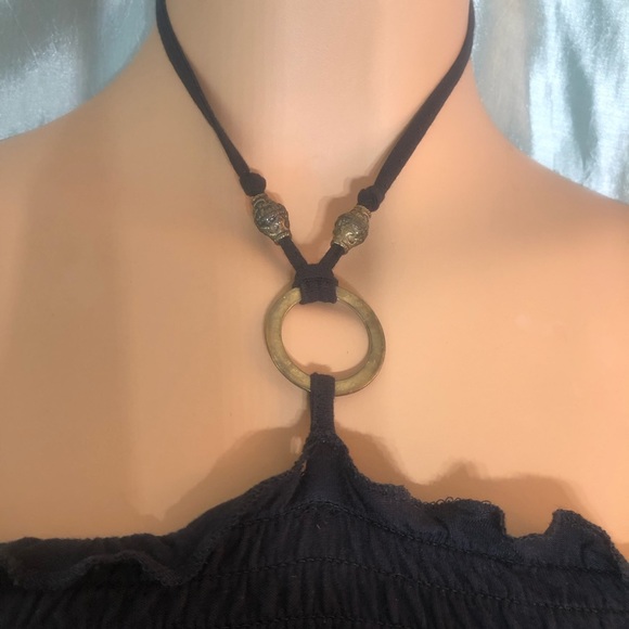 South Pole soft embellished halter romper, M - Picture 3 of 8